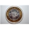 Image 2 : Bally's Las Vegas NV Limited Edition Two-Tone $10 Gaming Token; .999 Fine Silver; EST. $20-25