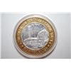 Image 1 : Flamingo Hilton Las Vegas NV Limited Edition Two-Tone $10 Gaming Token; .999 Fine Silver; EST. $20-3