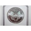 Image 2 : 1998 Silver Eagle $1; Windy City Monster Box Hoard; NGC Graded MS69; EST. $40-60