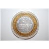 Image 1 : Harvey's "The Party's At Harvey's" Lake Tahoe NV Limited Edition Two-Tone $10 Gaming Token; .999 Pur
