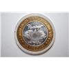 Image 2 : 1994 Flamingo Hilton Las Vegas NV Limited Edition Two-Tone $10 Gaming Token; .999 Fine Silver; EST. 