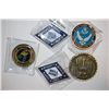 Image 2 : Various Military Challenge Coins; Lot of 5; EST. $40-75