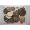 Image 2 : World Coins & Tokens; Various Dates, Conditions & Denominations; Lot of 50; EST. $5-10