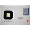 Image 1 : 22K Gold Replica Stamp With Enlarged Reproduction Of The Original Stamp; Original Date Of Issue Augu