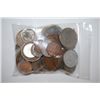 Image 1 : World Coins & Tokens; Various Dates, Conditions & Denominations; Lot of 50; EST. $5-10