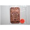 Image 2 : 2012 Copper Ingot; .999 Fine Copper 1 Oz.; EST. $3-6