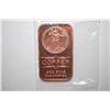 Image 1 : 2012 Copper Ingot; .999 Fine Copper 1 Oz.; EST. $3-6