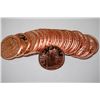 Image 1 : Copper Round "Standing Liberty"; .999 Copper 1 Oz.; Roll Lot of 20; EST. $30-40
