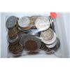 Image 1 : World Coins & Tokens; Various Dates, Conditions & Denominations; Lot of 100; EST. $10-20