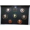 Image 2 : 1987 United Kingdom Mint Proof Coin Collection; EST. $10-20