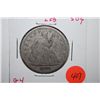 Image 1 : 1877 Seated Liberty Half Dollar; G4; EST. $30-40