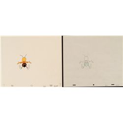 Bee Original Cel Drawing Buzz Production Cheerios Art
