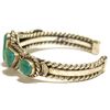 Image 3 : Old Pawn Navajo Turquoise Sterling Silver Cuff Bracelet
