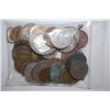 Image 1 : World Coins & Tokens; Various Dates, Denominations & Conditions; Lot of 50; EST. $5-10