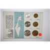 Image 2 : 1965 Coins Of Israel Proof-Like Foreign Coin Set; Israel Government Coins And Medals Corp.; EST. $3-