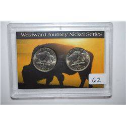 2005 Westward Journey Nickel Series  American Bison  Coin Set; P&D Mints; EST. $3-5