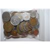 Image 1 : World Coins & Tokens; Various Dates, Conditions & Denominations; Lot of 100; EST. $5-10