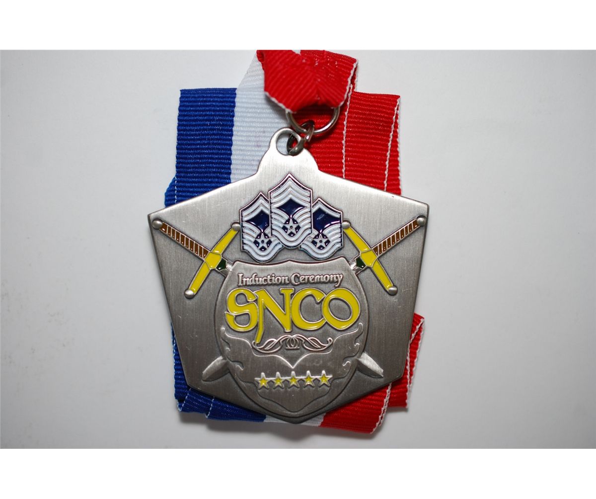 SNCO Induction Ceremony Military Medal; EST. $10-15