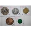 Image 1 : Various Trade Tokens, Medals, Etc.; Lot Of 5; EST. $10-15