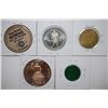 Image 2 : Various Trade Tokens, Medals, Etc.; Lot Of 5; EST. $10-15