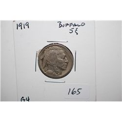 1919 Buffalo Nickel; G4; EST. $3-6