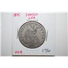 Image 1 : 1875 Seated Liberty Half Dollar; VG8; EST. $40-50