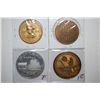 Image 1 : Various Trade Tokens, Medal, ETC., Lot of 4; EST. $10-15