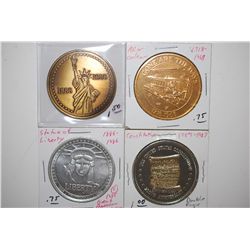 Various Trade Tokens, Medal, ETC., Lot of 4; EST. $10-15