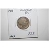 Image 1 : 1917 Buffalo Nickel; G03; EST. $5-10