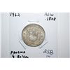 Image 1 : 1962 Panama 1/4 Balboa Foreign Coin; .1808 ASW; EST. $10-20