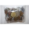 Image 1 : World Coins & Tokens; Various Dates, Conditions & Denominations; Lot of 100; EST. $10-15