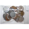 Image 2 : World Coins & Tokens; Various Dates, Conditions & Denominations; Lot of 50; EST. $5-15
