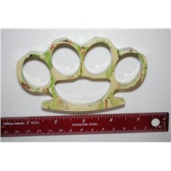 Brass Knuckles; Camo In Color; EST. $40-60