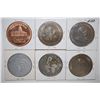 Image 2 : Various California State Tokens; Lot of 6; EST. $15-25