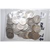 Image 1 : Mercury Dime; Various Dates & Conditions; Lot of 38 & Roosevelt Dime; Various Dates & Conditions; Lo