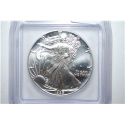 1989 Silver Eagle $1; ICG Graded MS69; EST. $40-60