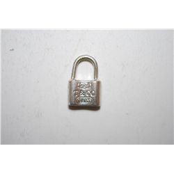 Tiffany & Co. Sterling Silver Lock Charm; .925 Silver; EST. $20-40