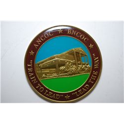 ANCOC-BNCOC "Train To Lead" "Lead The Way" Military Medal; EST. $10-15