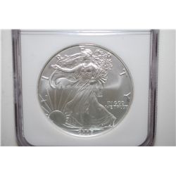 2005 Silver Eagle $1; NGC Graded Gem Uncirculated; EST. $40-60