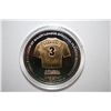 Image 2 : MLB Alex Rodriguez #3 Limited Edition Baseball Silver Round; .999 Fine Silver 1.5 Oz.; EST. $60-80