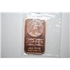 Image 1 : 2012 Copper Ingot; .999 Fine Copper 1 Oz.; EST. $5-10
