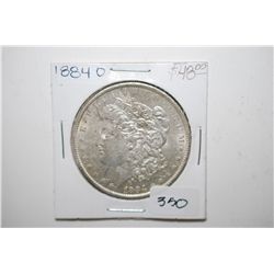 1884-O Silver Morgan $1; EST. $40-50
