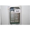 Image 1 : Silver Ingot "Ten Commandments"; .999 Fine Silver 1 Oz.; EST. $30-40
