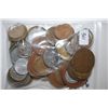 Image 1 : World Coins & Tokens; Various Dates, Conditions & Denominations; Lot of 50; EST. $15-25