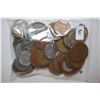 Image 2 : World Coins & Tokens; Various Dates, Conditions & Denominations; Lot of 50; EST. $15-25
