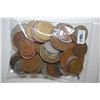 Image 1 : World Coins & Tokens; Various Dates, Conditions & Denominations; Lot of 50; EST. $15-25
