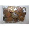 Image 2 : World Coins & Tokens; Various Dates, Conditions & Denominations; Lot of 50; EST. $15-25