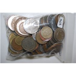 World Coins & Tokens; Various Dates, Conditions & Denominations; Lot of 100; EST. $15-25