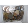 Image 1 : World Coins & Tokens; Various Dates, Conditions & Denominations; Lot of 100; EST. $15-25