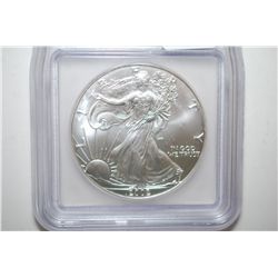 2002 Silver Eagle $1; ICG Graded MS69; EST. $40-60